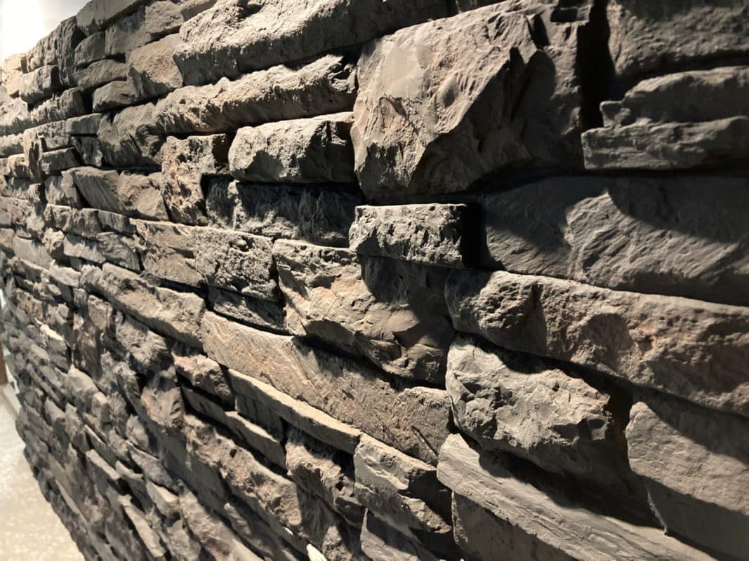 Wandverkleidung Steinoptik 3D Wandpaneele Ardesia Rosso Khaki Grau