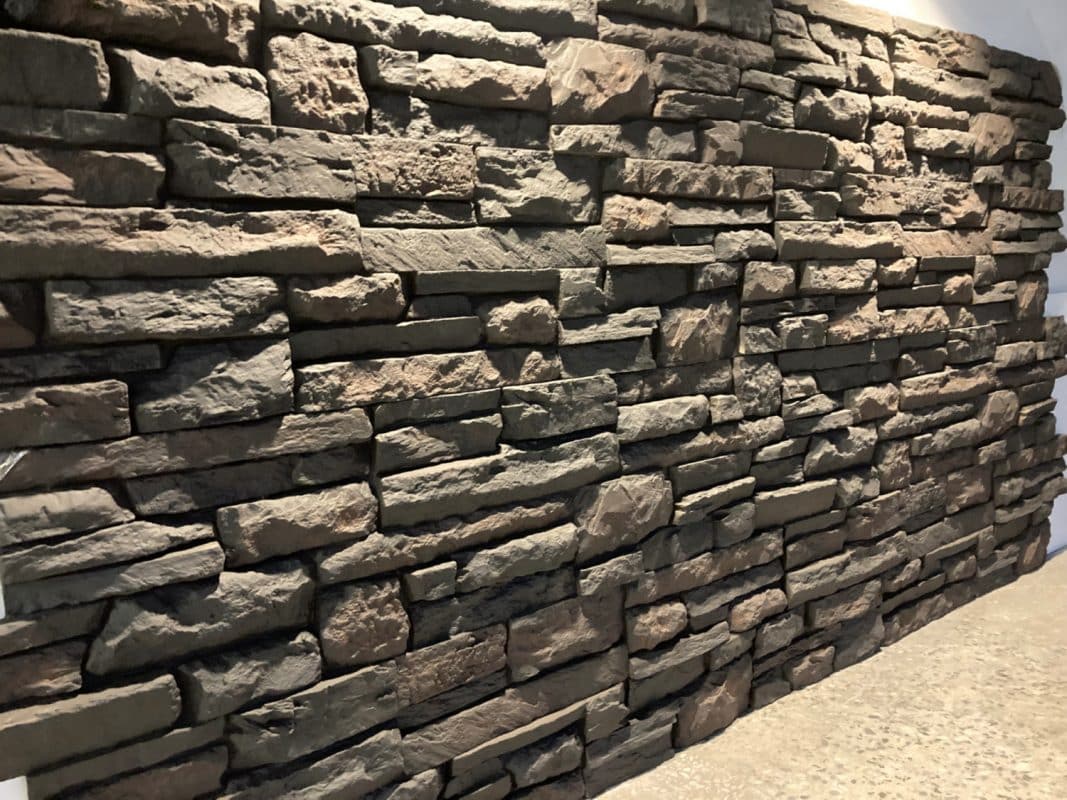 Wandverkleidung Steinoptik 3D Wandpaneele Ardesia Rosso Khaki Grau