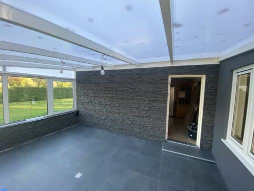 Wand- & Fassadenverkleidung in Steinoptik aus Polyurethan - 3D Wandpaneele Ardesia Nero Anthrazit - Verblenderplatten - Für Innen & Außen - PU-4 – Bild 6
