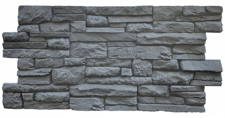 3D Wandpaneele Klinkeroptik Sandstein Grau - Für Innen & Außen