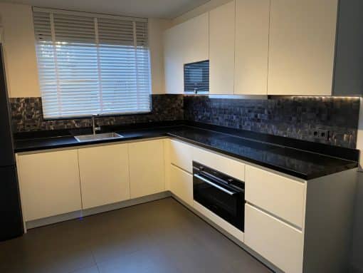 Wandverkleidung Selbstklebende Mosaikfliesen Wandpaneele Quadrat Viereckig Gebürstetes Aluminium GunMetal MK18 – Bild 8
